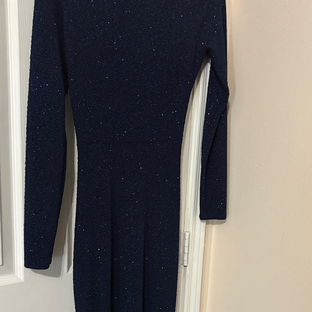 Blue dress